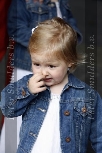 Den Haag 26 juni 2007
Fotomoment met Prins Willem Alexander Maxima Prinses Amalia Alexia en Ariane bij de koninklijke stallen. Prinses Alexia viert haar 2e verjaardag.