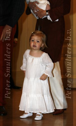 Den Haag 26 juni 2007
Fotomoment met Prins Willem Alexander Maxima Prinses Amalia Alexia en Ariane bij de koninklijke stallen. Prinses Alexia viert haar 2e verjaardag.