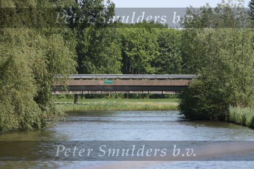 Almere, 11 Mei 2008
Almere binnenstad met zijn vaarwaters dwars door de stad
Voormalige Zuiderzee