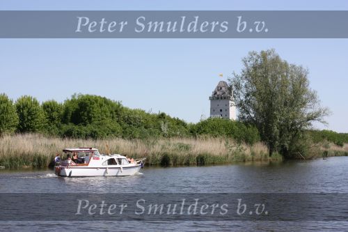 Almere, 11 Mei 2008
Almere binnenstad met zijn vaarwaters dwars door de stad
Voormalige Zuiderzee