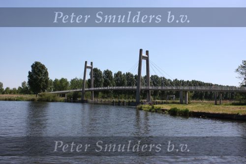 Almere, 11 Mei 2008
Almere binnenstad met zijn vaarwaters dwars door de stad
Voormalige Zuiderzee