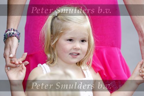 Apeldoorn 1 september 2007
Prins Wille Alexander viert zijn 40e verjaardag op paleis het Loo met Maxima Alexia Ariane en Amalia.