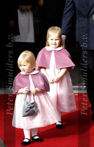 Den Haag 20 oktober 2007
Doop prinses Ariane. Prins Willem Alexander Maxima Ariana Alexia en Amalia.
