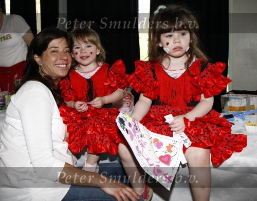 Amsterdam 23 april 2008
Presentatie nieuwe magazine Mama in hotel arena. Een zwangere Amanda Krabbe met dochters Jasmijn en Michelle  schrijft een colum voor mama
Peter Smulders bv