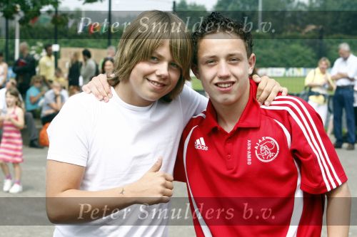 Amsterdam, 7 Juni 2008
Andre Hazes Jr. met een fan