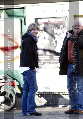 Amsterdam 16 februari 2008
Andre Hazes jr met Joop Kruis op de cornelis schuytstraat.
Peter Smulders bv