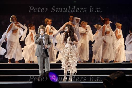 Amsterdam 26 mei 2008
Andre Hazes Jr. en Roxeanne Hazes tijdens concert Andre Hazes Memorial concert