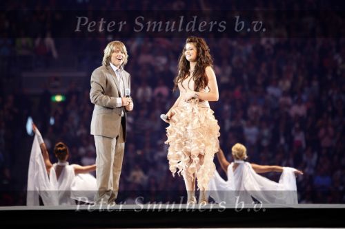 Amsterdam 26 mei 2008
Andre Hazes Jr. en Roxeanne Hazes tijdens concert Andre Hazes Memorial concert