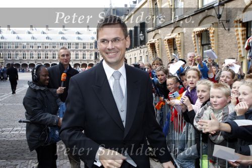 Den Haag 19 september 2007
Prinsjesdag op het binnenhof met de ministers en staatssecretaressen met hoedjes Andre Rouvoet