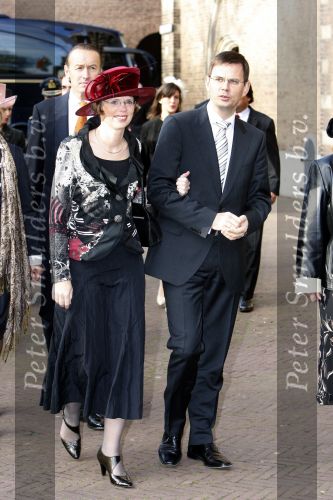 Den Haag 20 oktober 2007
Doop prinses Ariane . Andre Rouvoet met zijn vrouw