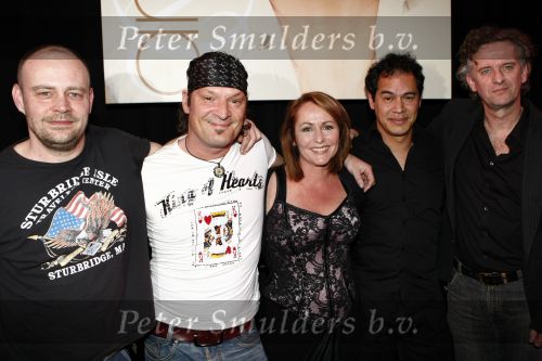 Amsterdam 31 maart 2008
Presentatie cd Angela Groothuizen in desmet studio\'s. Angela met band
Peter Smulders bv
