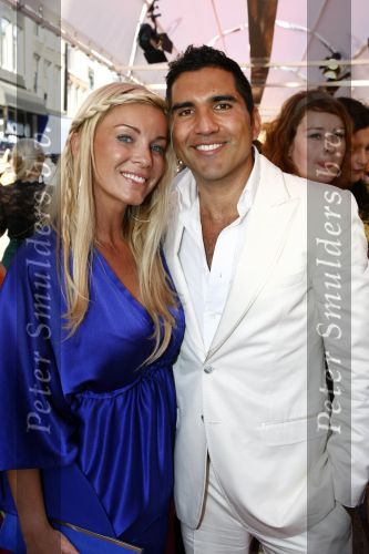 Amsterdam 10 juni 2008
Premiere Sex in the city bij Tuschinski. 
Angela v Hulten met Rodrigo Otazu