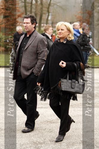 Leusden 13 februari 2008
Crematie/begrafenis van Benny Neyman . Anita Meyer met ex man Ton de Leeuwe
Peter Smulders bv