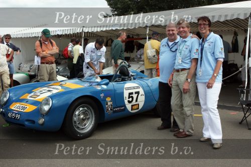 Le Mans, 12 en 13 Juli 2008
Le Mans Classic 2008
Deelname 2 Porsche Spiders van Albert Westerman ( Van State of Art ) met de pilots Jan Lammers, Gijs v Lennep en David Hart
Anjo Joldersma met zijn vrouw Marlies Joldersma