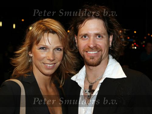 Rotterdam 26 oktober 2006
Premiere Holiday on ice in ahoy.
Annamarie Thomas met danspartner