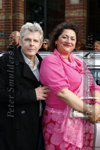 Amsterdam 3 mei 2009
Premiere van de laatste dagen van Emma blank in het ketelhuis. Annet Malherbe met haar man Alex v Warmerdam
Peter Smulders bv