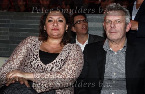 Hilversum 26 januari 2009
Uitreiking gouden beelden bij beeld en geluid op het mediapark. Annet Malherbe met man Alex v Warmendan
Peter Smulders bv