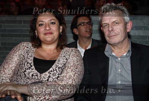 Hilversum 26 januari 2009
Uitreiking gouden beelden bij beeld en geluid op het mediapark. Annet Malherbe met man Alex v Warmendan
Peter Smulders bv