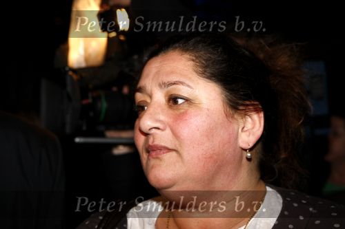 Hilversum 28 januari 2008
Annet Malherbe bij uitreiking gouden beelden in beeld en geluid.