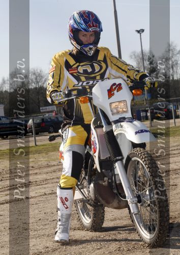 Eindhoven, 9 Februari 2008
Martin Utberg met zijn Honda Motor , TopspeedTV, Heroes Legend
Parijs Dakar.
Anouk Smulders, Max4Kids
Foto: Jan van den Dungen