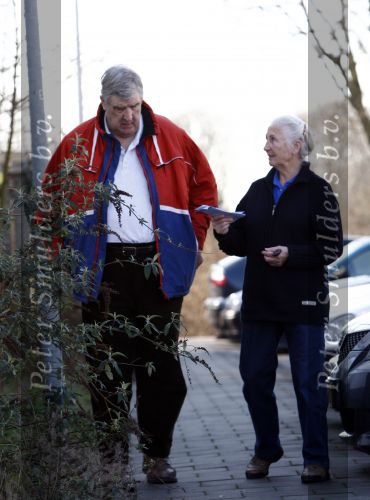 Utrecht 12 februari 2008
Anton Geesink met zijn vrouw op weg naar de physio.
Peter Smulders bv