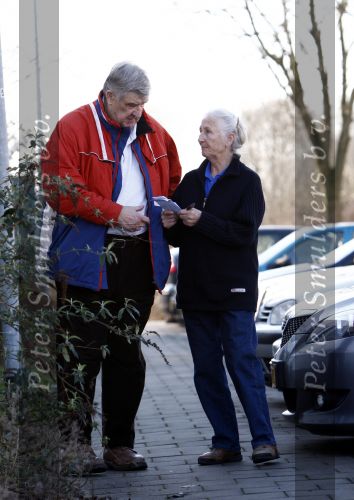 Utrecht 12 februari 2008
Anton Geesink met zijn vrouw op weg naar de physio.
Peter Smulders bv