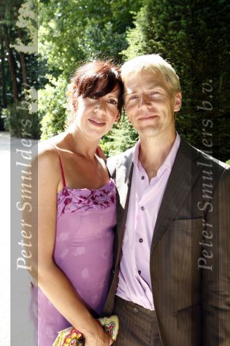 Laren, 28 Juni 2008
Trouwen Reinout Oerlemans met Danielle Overgaag
Anotnie Kamerling met Isa Hoes