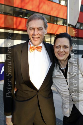 Hilversum 20 maart 2009
Schaatsgala bij studio 21. Ard Schenk met zijn vrouw
Peter Smulders bv