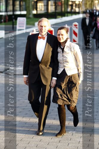 Hilversum 20 maart 2009
Schaatsgala bij studio 21. Ard Schenk met zijn vrouw
Peter Smulders bv