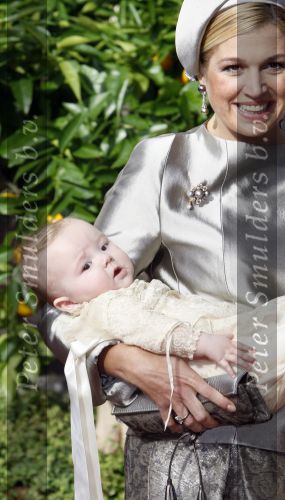 Den Haag 20 oktober 2007
Doop prinses Ariane. Prins Willem Alexander Maxima Ariana Alexia en Amalia.