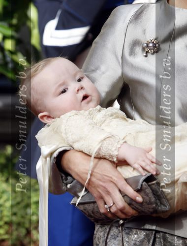 Den Haag 20 oktober 2007
Doop prinses Ariane. Prins Willem Alexander Maxima Ariana Alexia en Amalia.