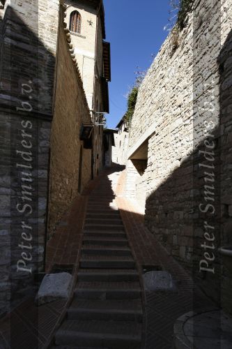 Assisi (Italie ) 14 November 2007
Stadsgezichten, Historische panden en de basiliek van Sint Franciscus ( waar de Heilige Sint Franciscus ligt begraven )hij begraven ligt )