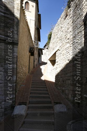 Assisi (Italie ) Bij Perugia
Stadsgezichten, Monumentale Panden, oude culturen en de Basiliek van Sint Franciscus ( waar St. Franciscus begraven ligt ) Historiche panden
