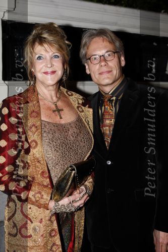 Amsterdam 11 oktober 2007
Beau monde awards in het amstel hotel. Astrid Engels met vriend