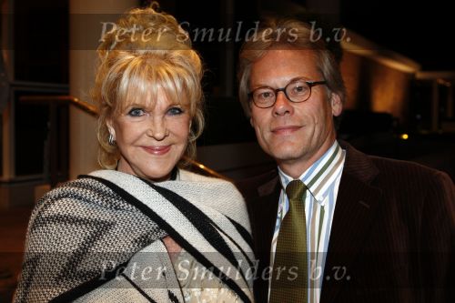 Amsterdam 13 september 2008
Modeshow Mart Visser in het Hilton hotel. 
Astrid Engels met vriend