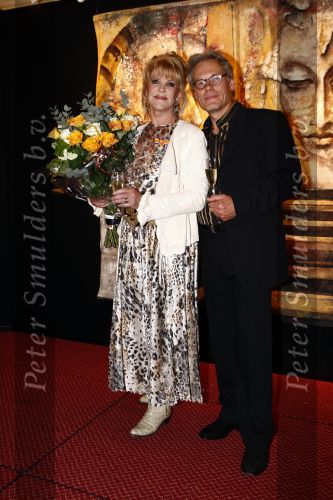Noordwijk 17 mei 2009
Feest Astrid Engels bij de hotels van Oranje. Astrid met vriend
Peter Smulders bv
