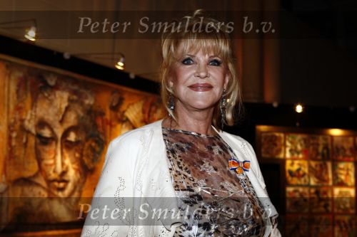 Noordwijk 17 mei 2009
Feest Astrid Engels bij de hotels van Oranje. Astrid Engels met de burgemeester
Peter Smulders bv