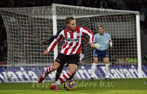 Eindhoven, 23 Januari 2008 Kompetitiewedstrijd PSV-Sparta, eindstand 3-1 Seizoen 2007/2008
Balazs Dzsudzsak