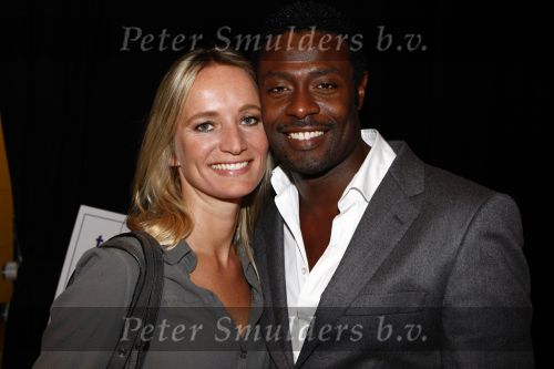 Hilversum 22 augustus 2008
John Williams met Barbara bij presentatie rtl.
Peter Smulders bv