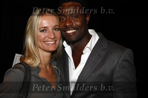 Hilversum 22 augustus 2008
John Williams met Barbara bij presentatie rtl.
Peter Smulders bv