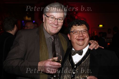 Amsterdam 11 januari 2009
Premiere Supermodel in hotel Krasnapolsky. Barry stevens met Jimmy Hutchinson
Peter Smulders bv
