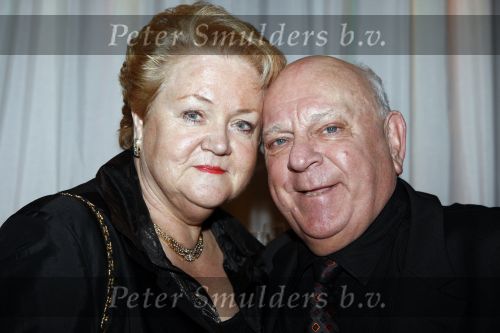 Uitgeest 16 januari 2008
Nieuwjaarsreceptie henk geels in bob\'s saloon. Bas v Toor met vrouw Coby