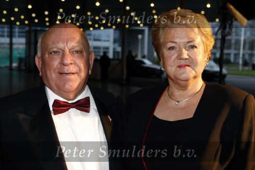 Den Haag 20 januari 2008
Premiere  Hollywood in concert met Lee Towers en Anita Meier. Bas v Toor met vrouw Coby