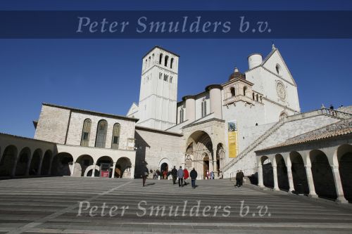 Assisi (Italie ) Bij Perugia
Stadsgezichten, Monumentale Panden, oude culturen en de Basiliek van Sint Franciscus ( waar St. Franciscus begraven ligt )