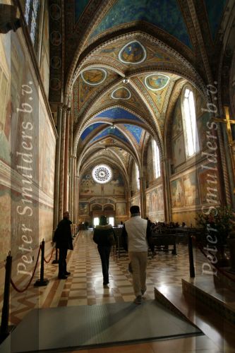 Assisi (Italie ) Bij Perugia
Stadsgezichten, Monumentale Panden, oude culturen en de Basiliek van Sint Franciscus ( waar St. Franciscus begraven ligt ) Historiche panden