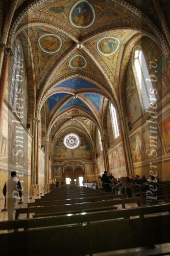 Assisi (Italie ) Bij Perugia
Stadsgezichten, Monumentale Panden, oude culturen en de Basiliek van Sint Franciscus ( waar St. Franciscus begraven ligt ) Historiche panden