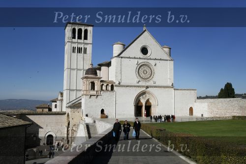 Assisi (Italie ) Bij Perugia
Stadsgezichten, Monumentale Panden, oude culturen en de Basiliek van Sint Franciscus ( waar St. Franciscus begraven ligt ) Historiche panden