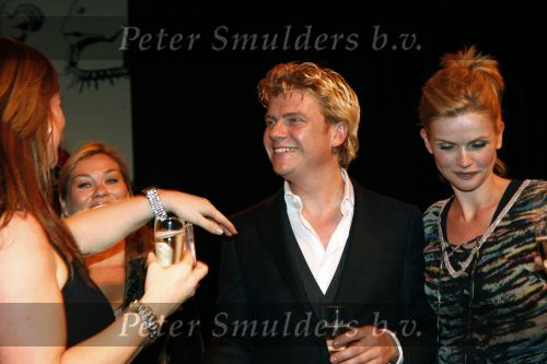 Hilversum 21 januari 2008
Premiere Laura Vlasblom in theater Gooiland. Bastiaan Ragas Tooske Breugem en Antje Monteiro