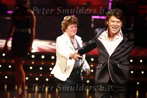Aalsmeer 15 mei 2009
Dancing with the stars in de studio\'s in Aalsmeer. Beau v Erven Dorens en Lieke v Lexmond
Peter Smulders bv
