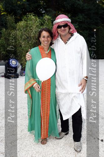 Laren, 28 Juni 2008
Trouwen Reinout Oerlemans met Danielle Overgaag
Beau v Erven Dorens met zijn vrouw